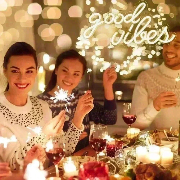 Good Vibes Neon Sign for Wall Decor - Picture 2 of 6